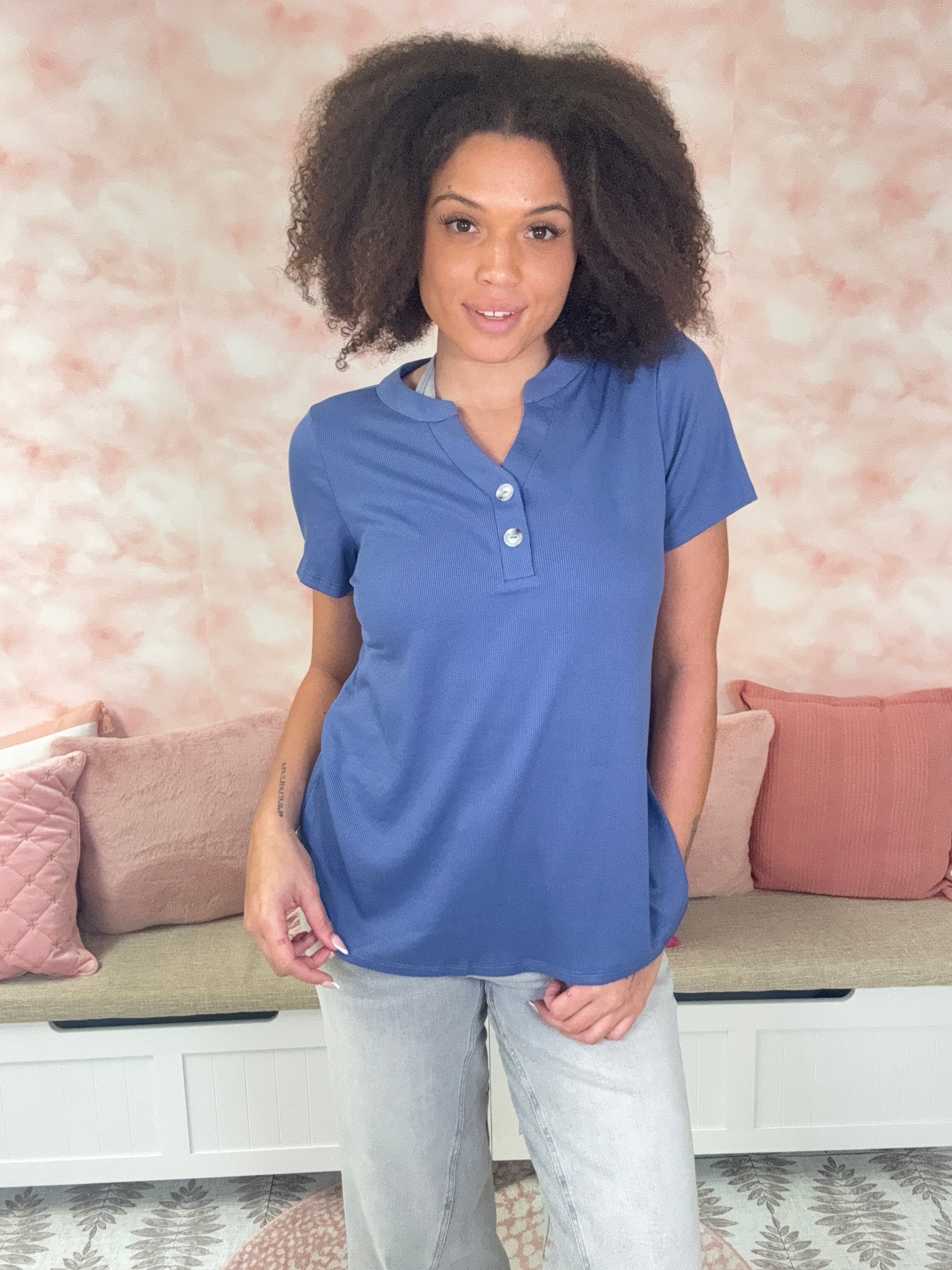 Andree By Unit Button Down Top