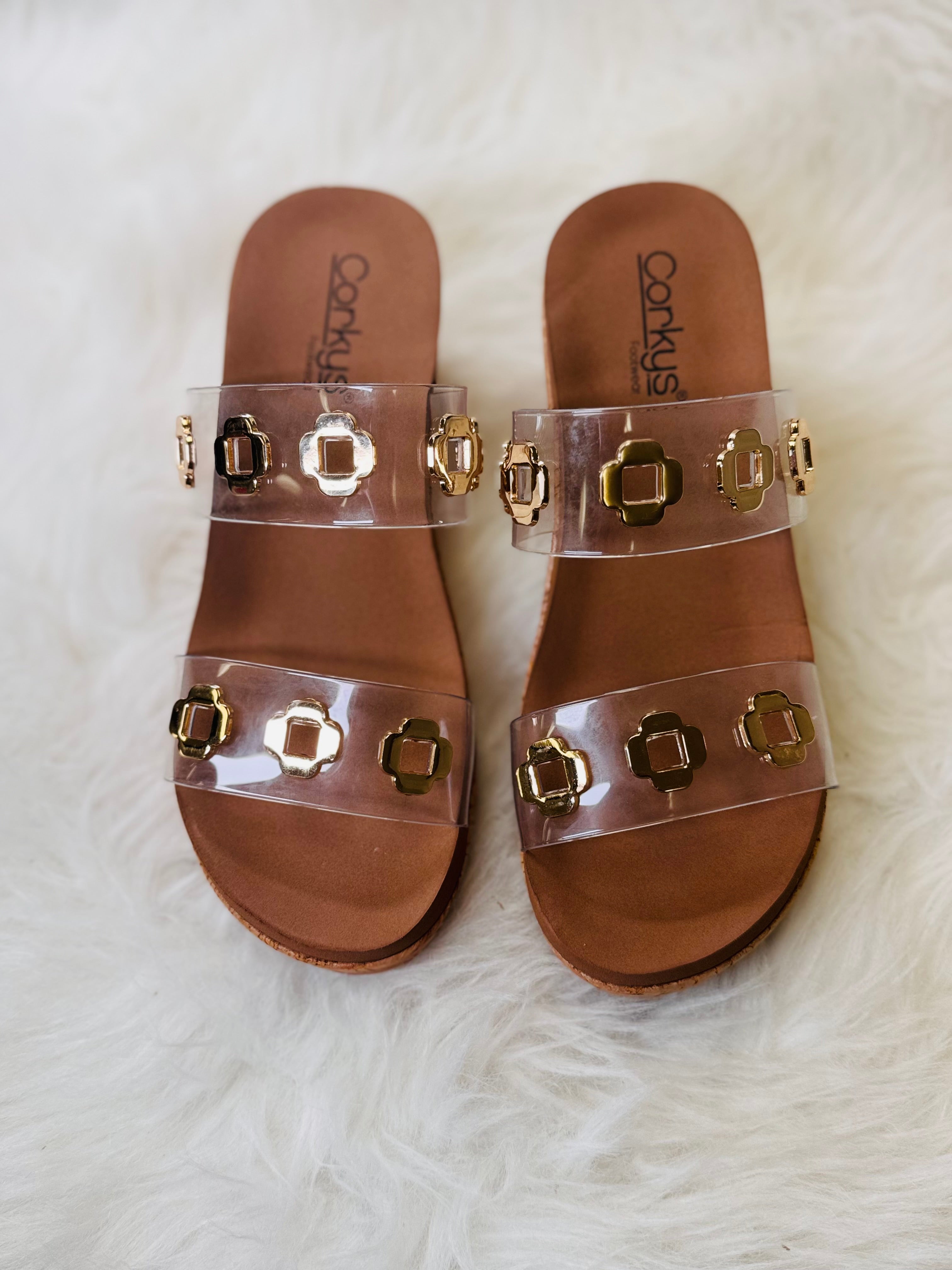 Corky’s Hi Tide Clear Wedges
