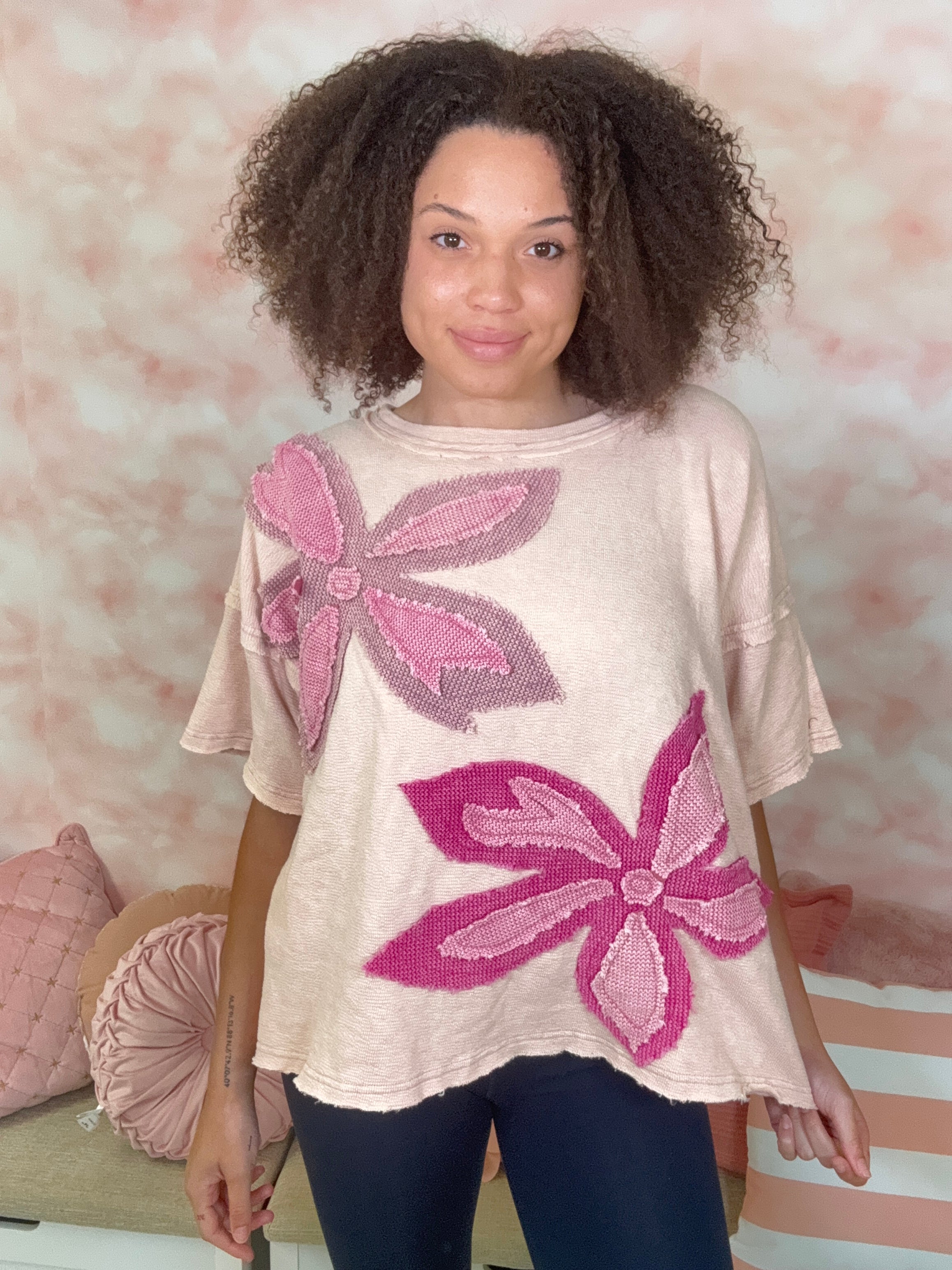 Oli & Hali Flower Patch Top