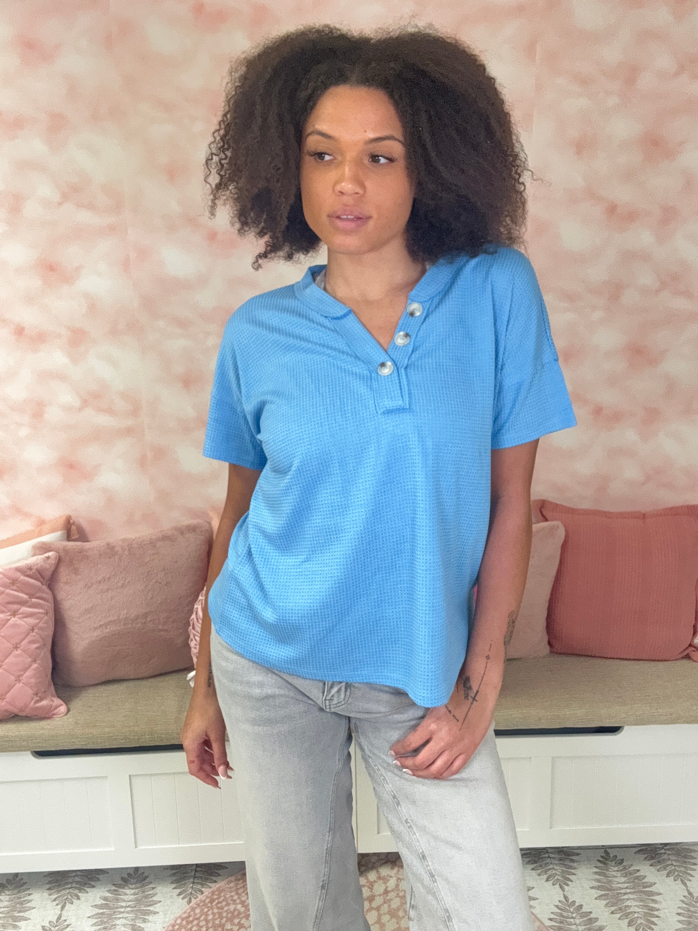 Andree By Unit Button Down Top