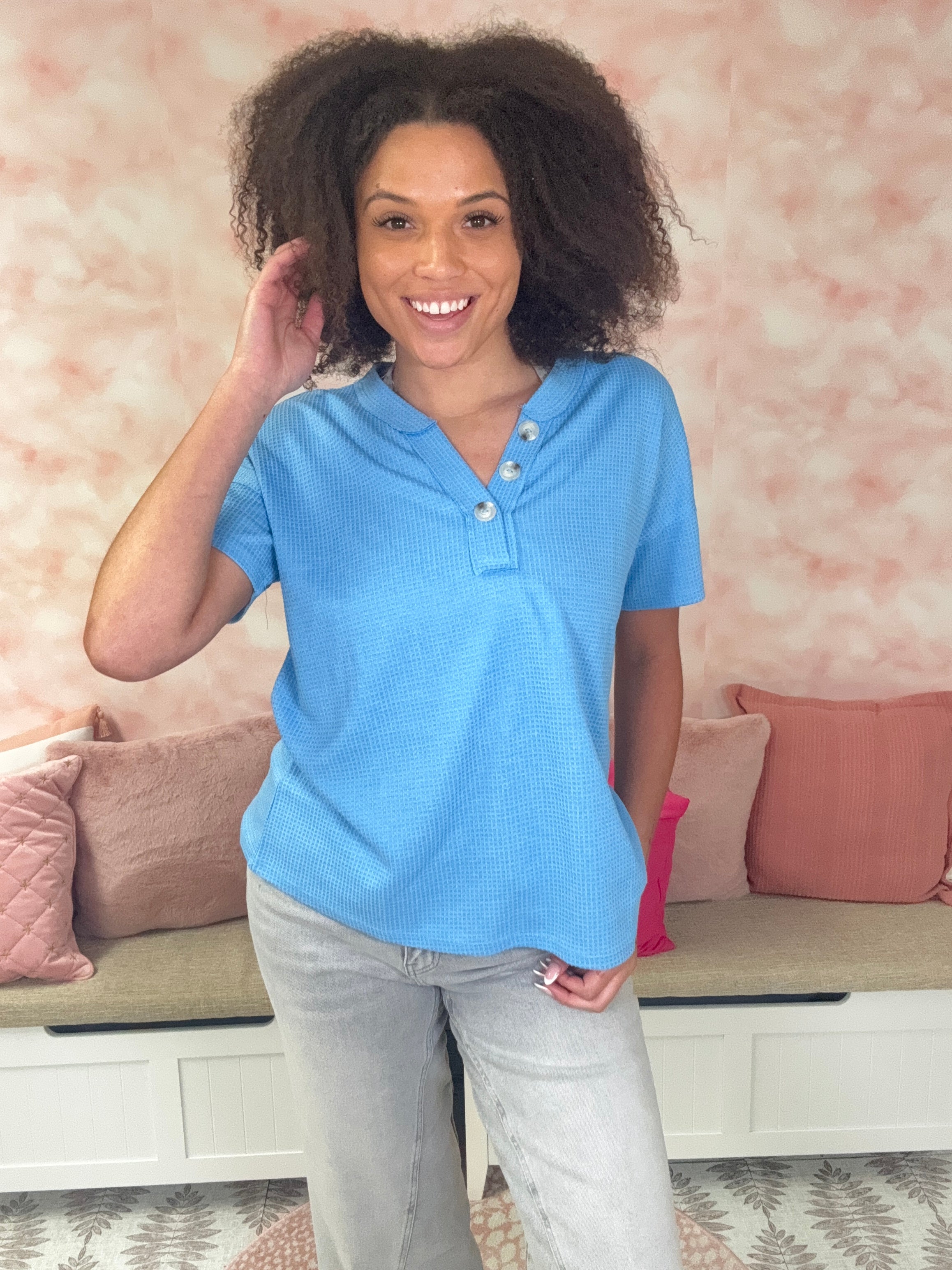 Andree By Unit Button Down Top