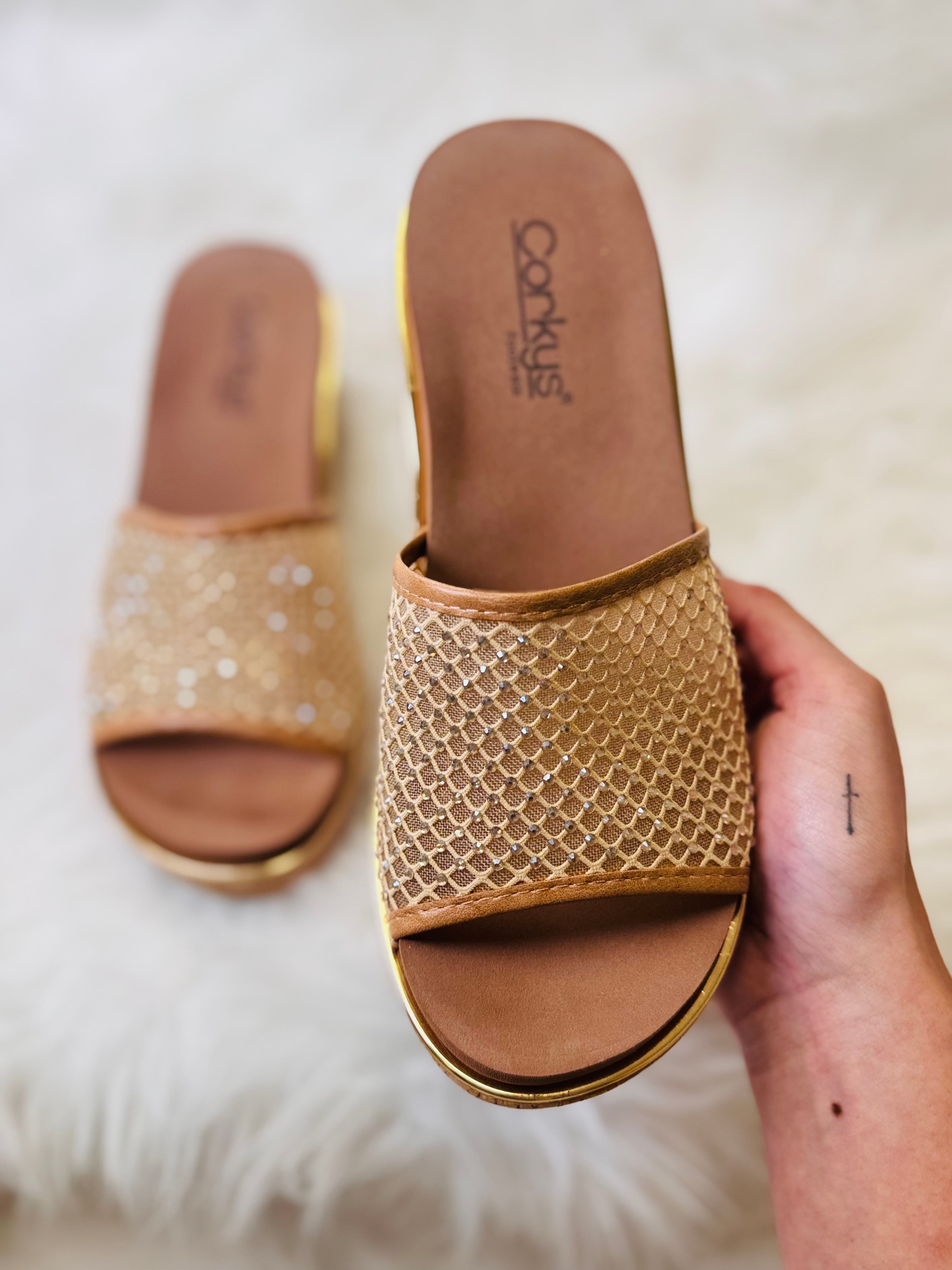 Corky’s Let’s Mesh Around Sandal