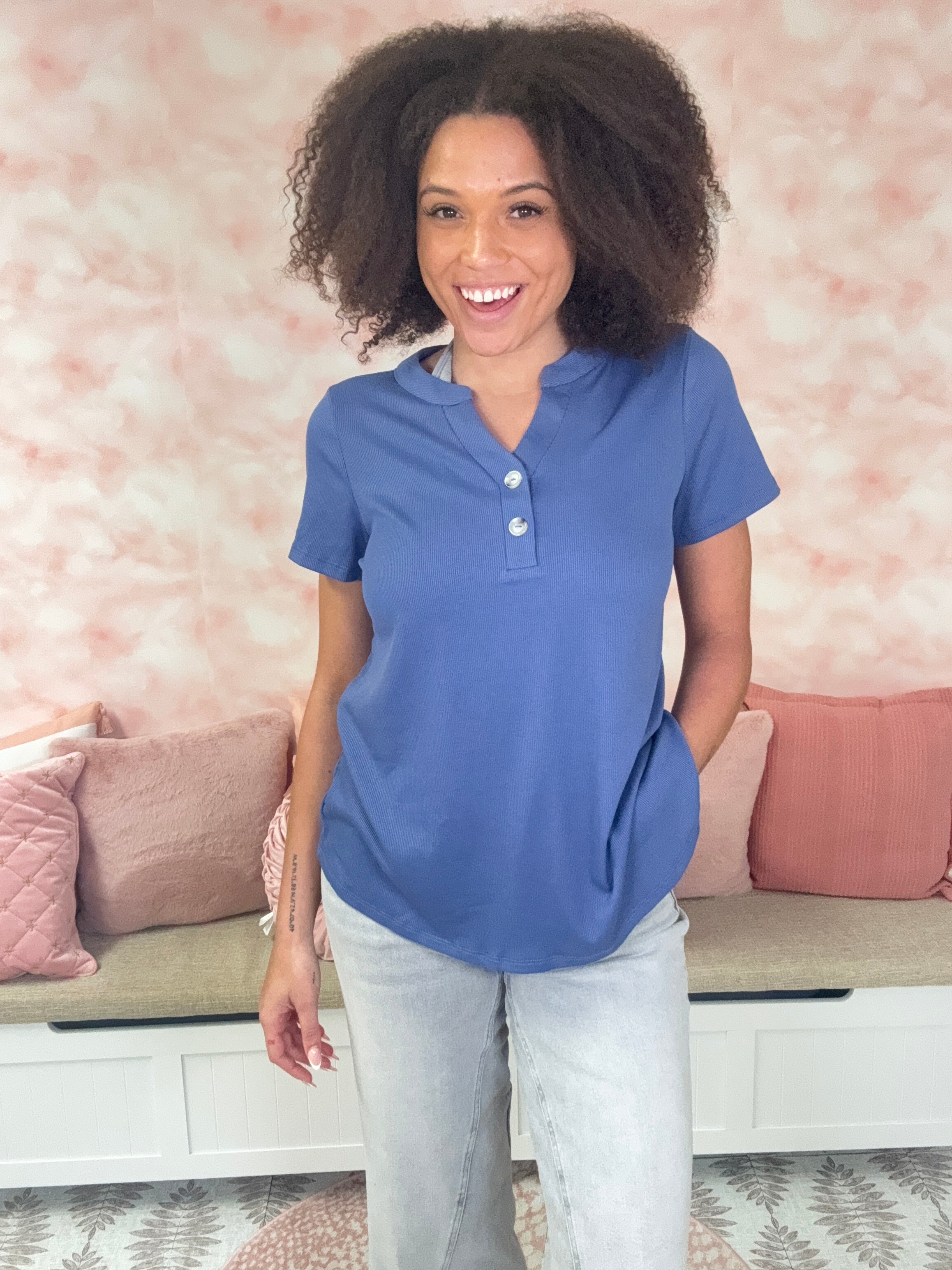 Andree By Unit Button Down Top