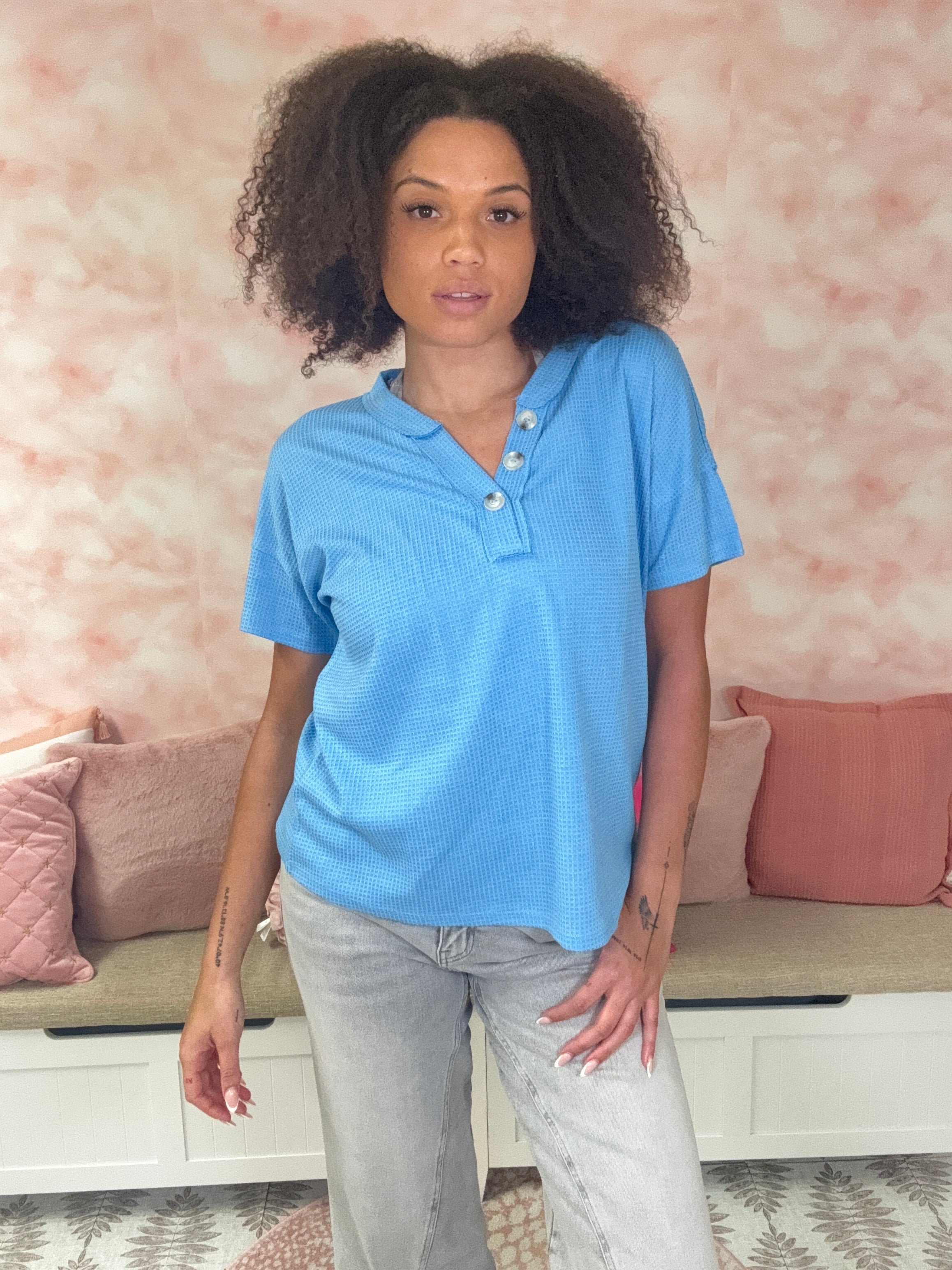 Andree By Unit Button Down Top