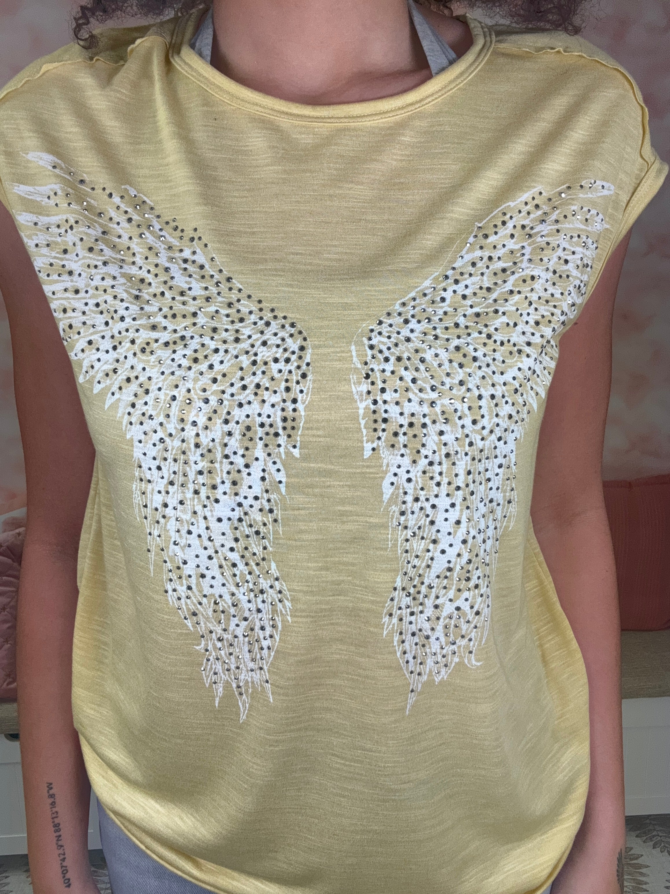 Vocal Angel Wing Top