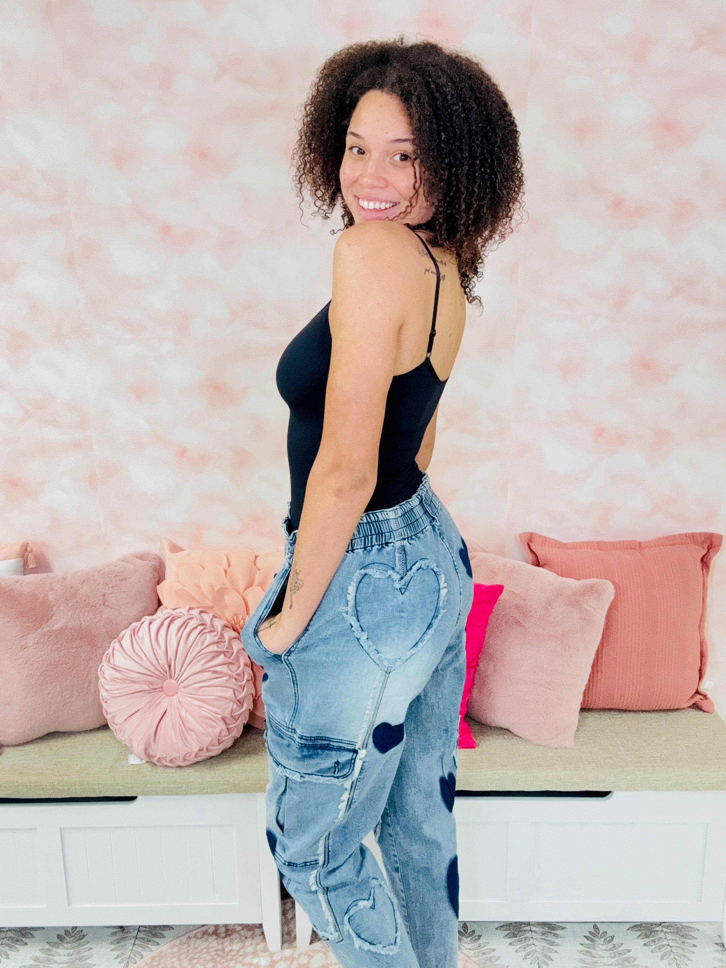 Oli & Hali Blue Heart Jeans