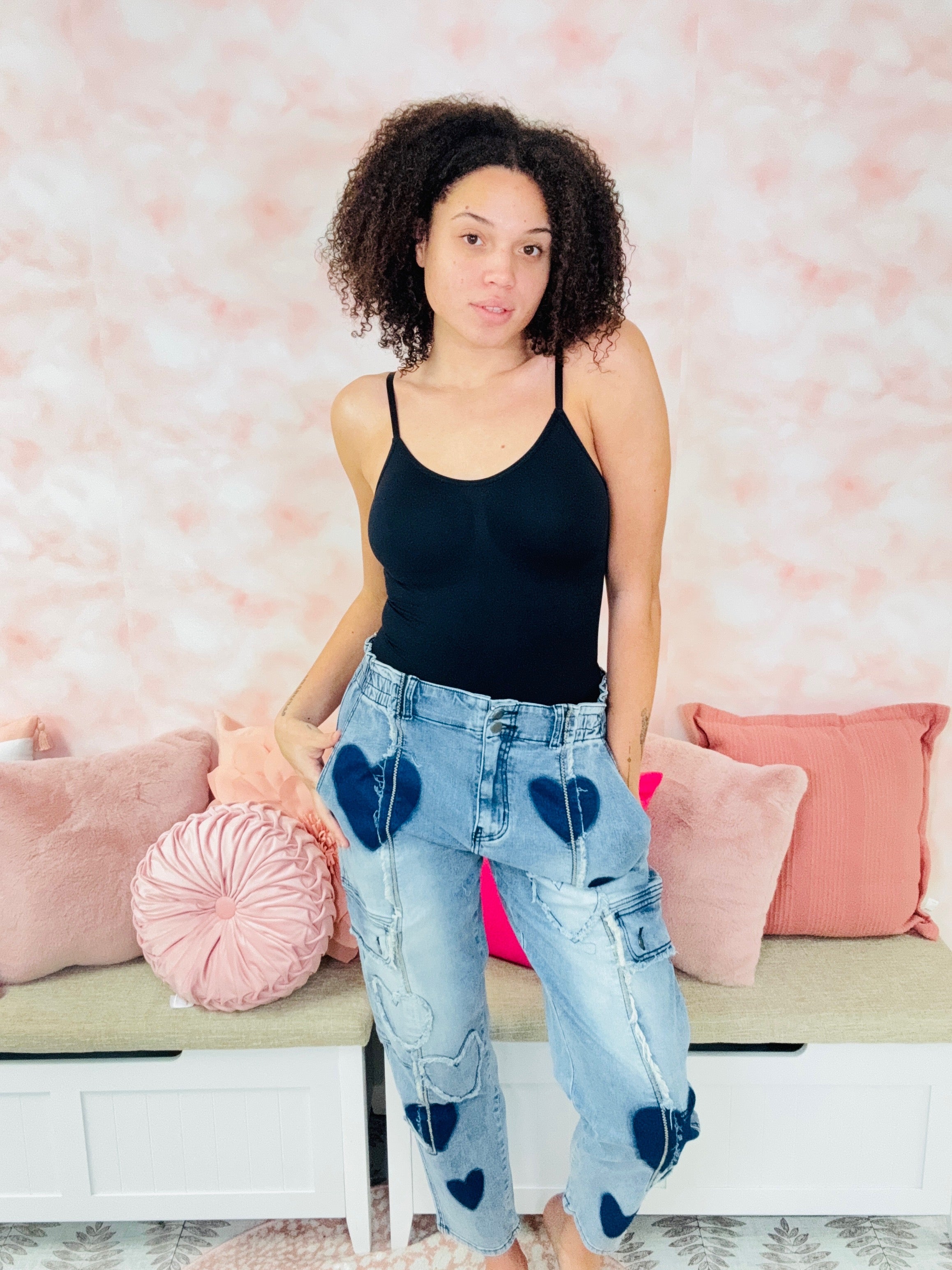 Oli & Hali Blue Heart Jeans