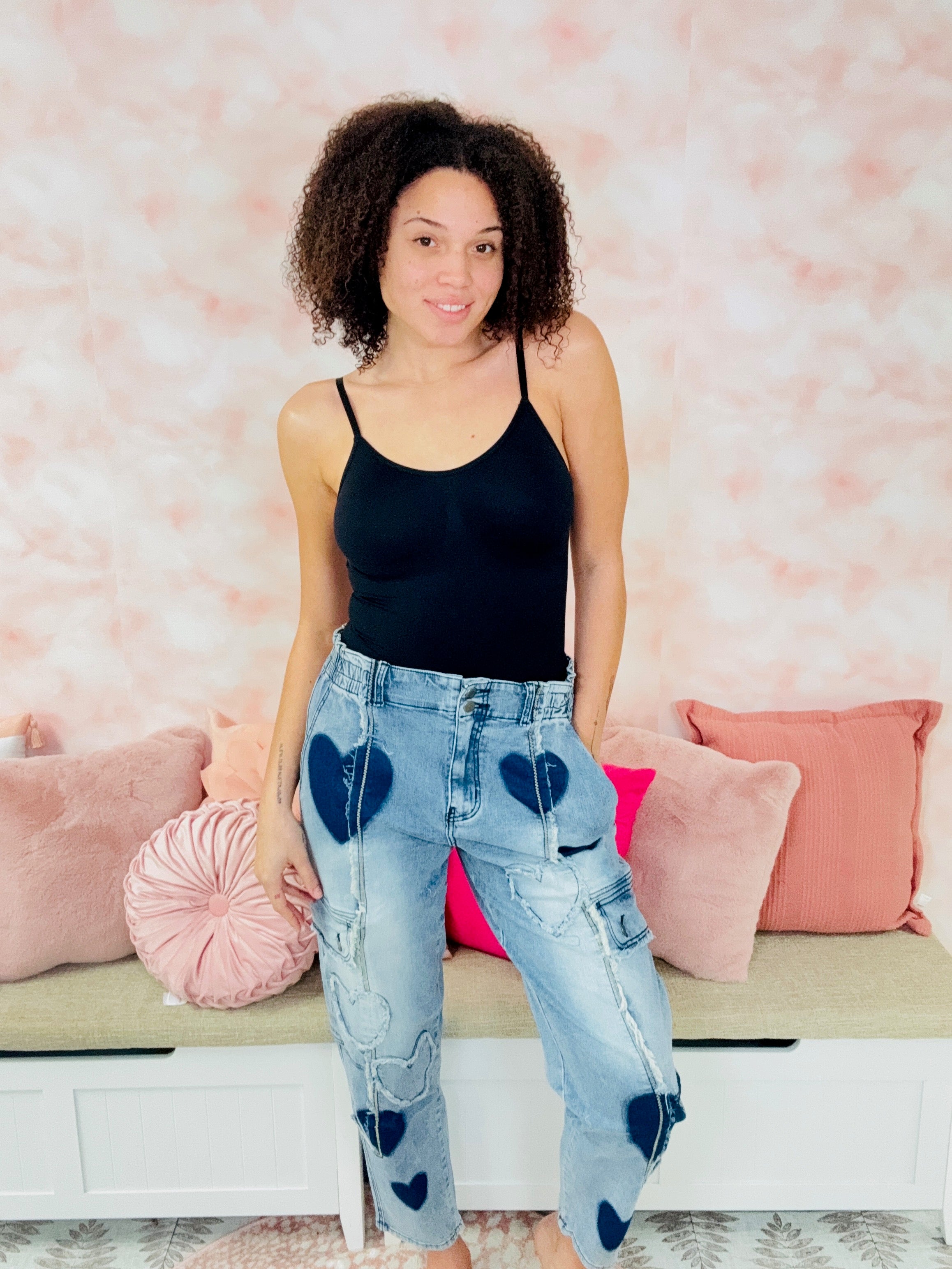 Oli & Hali Blue Heart Jeans