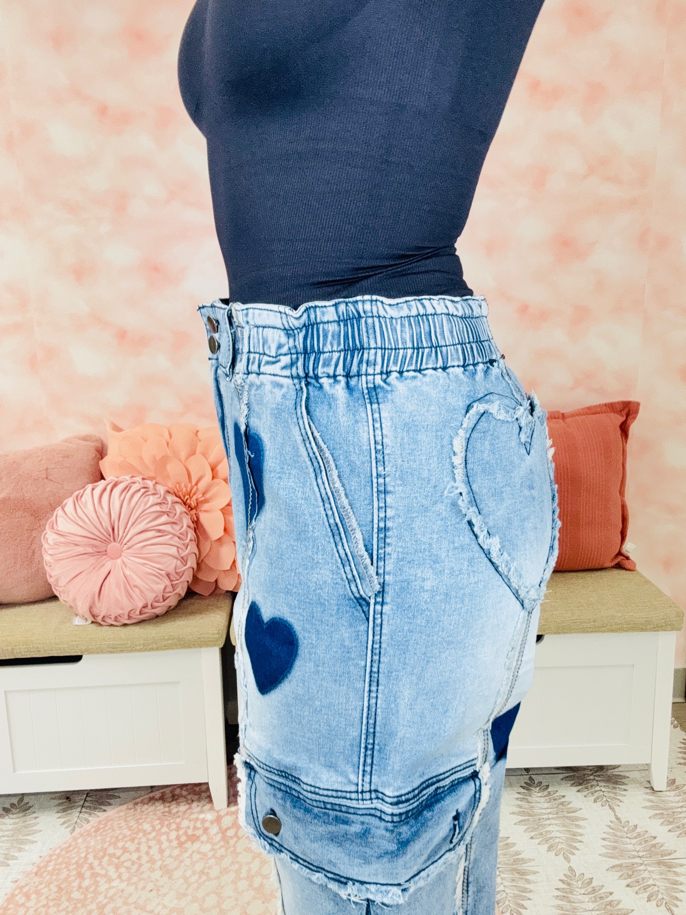 Oli & Hali Blue Heart Jeans