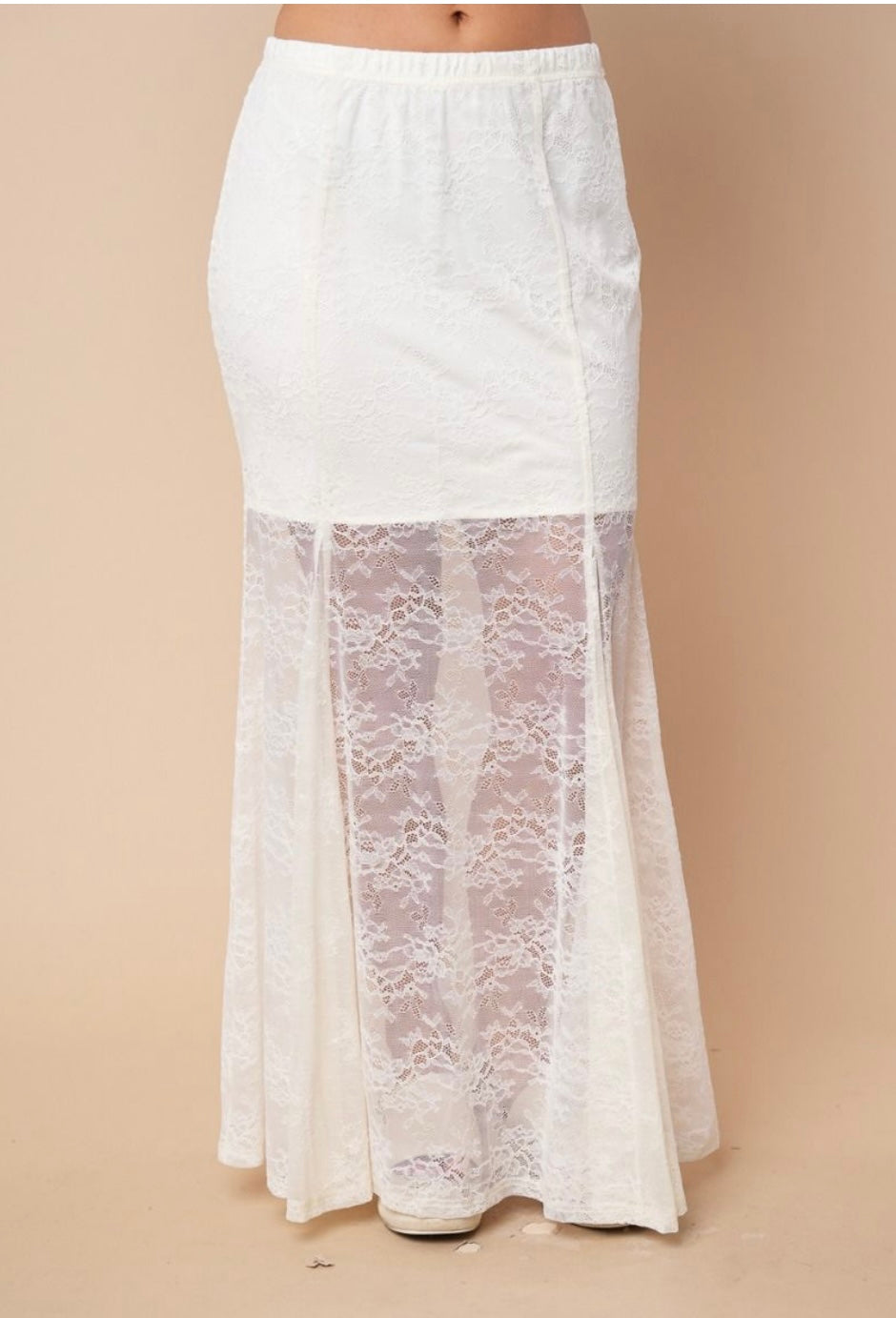 White Birch Effortlessly Chic High Waisted Maxi Skirt