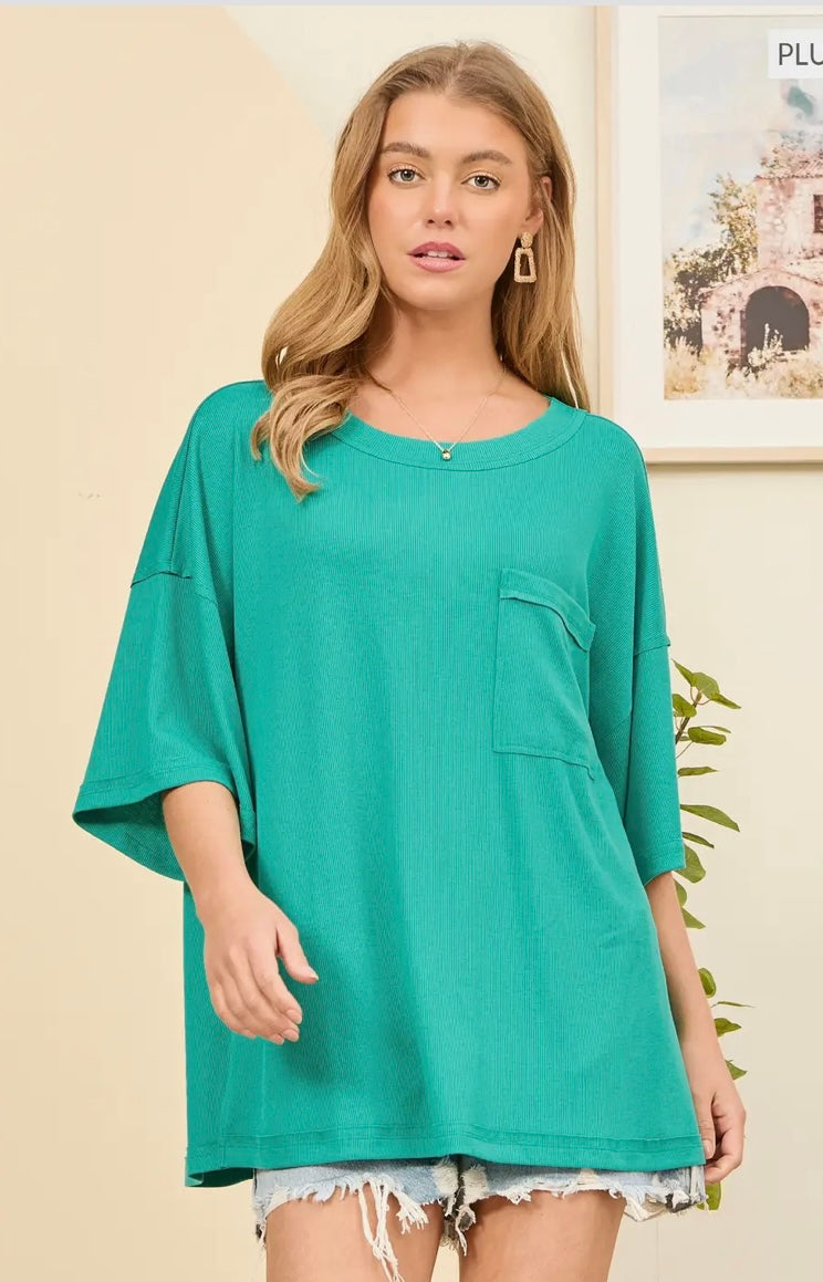 Andree By Unit Effortlessly Ribbed Top