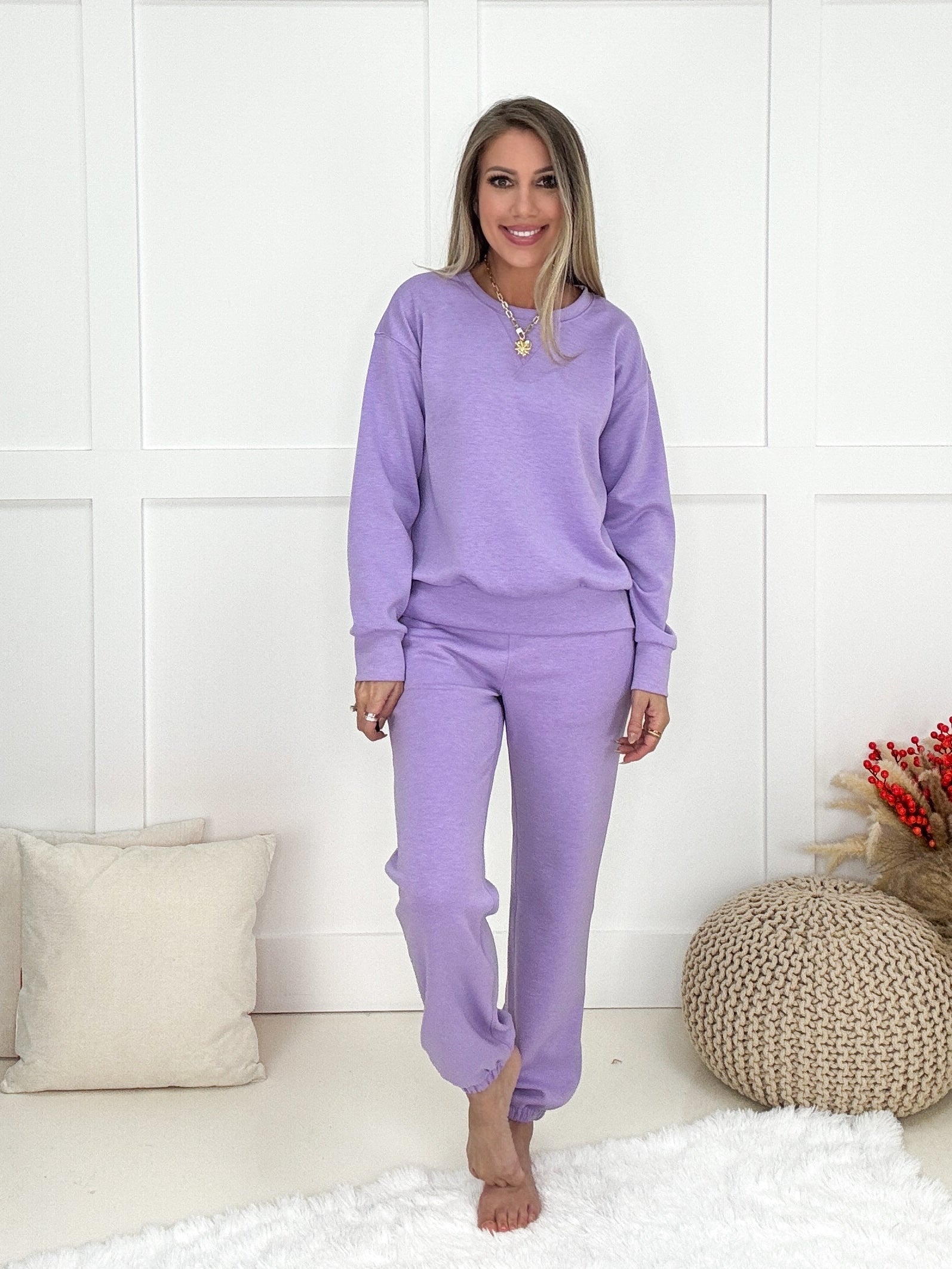 Dear Scarlett Dreamy Days Lounge Set-220 Lounge wear/Pajamas- Simply Simpson's Boutique is a Women's Online Fashion Boutique Located in Jupiter, Florida