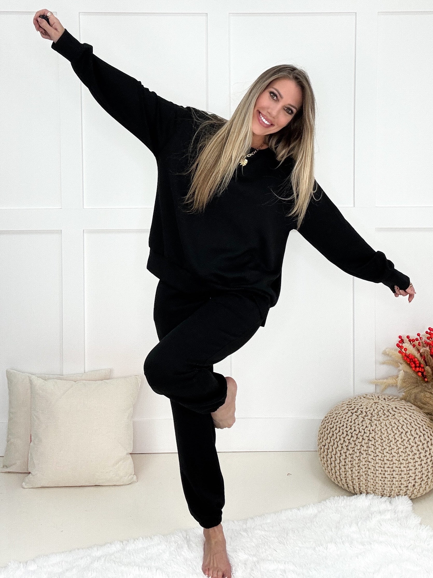 Dear Scarlett Dreamy Days Lounge Set-220 Lounge wear/Pajamas- Simply Simpson's Boutique is a Women's Online Fashion Boutique Located in Jupiter, Florida