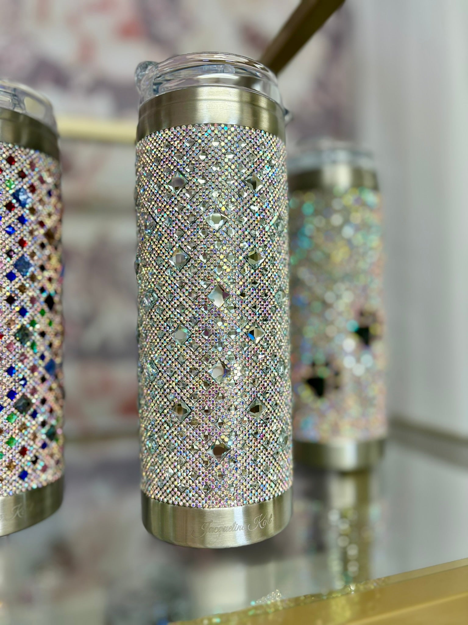 Jacqueline Kent Southern Lights Bling Luxe Tumbler