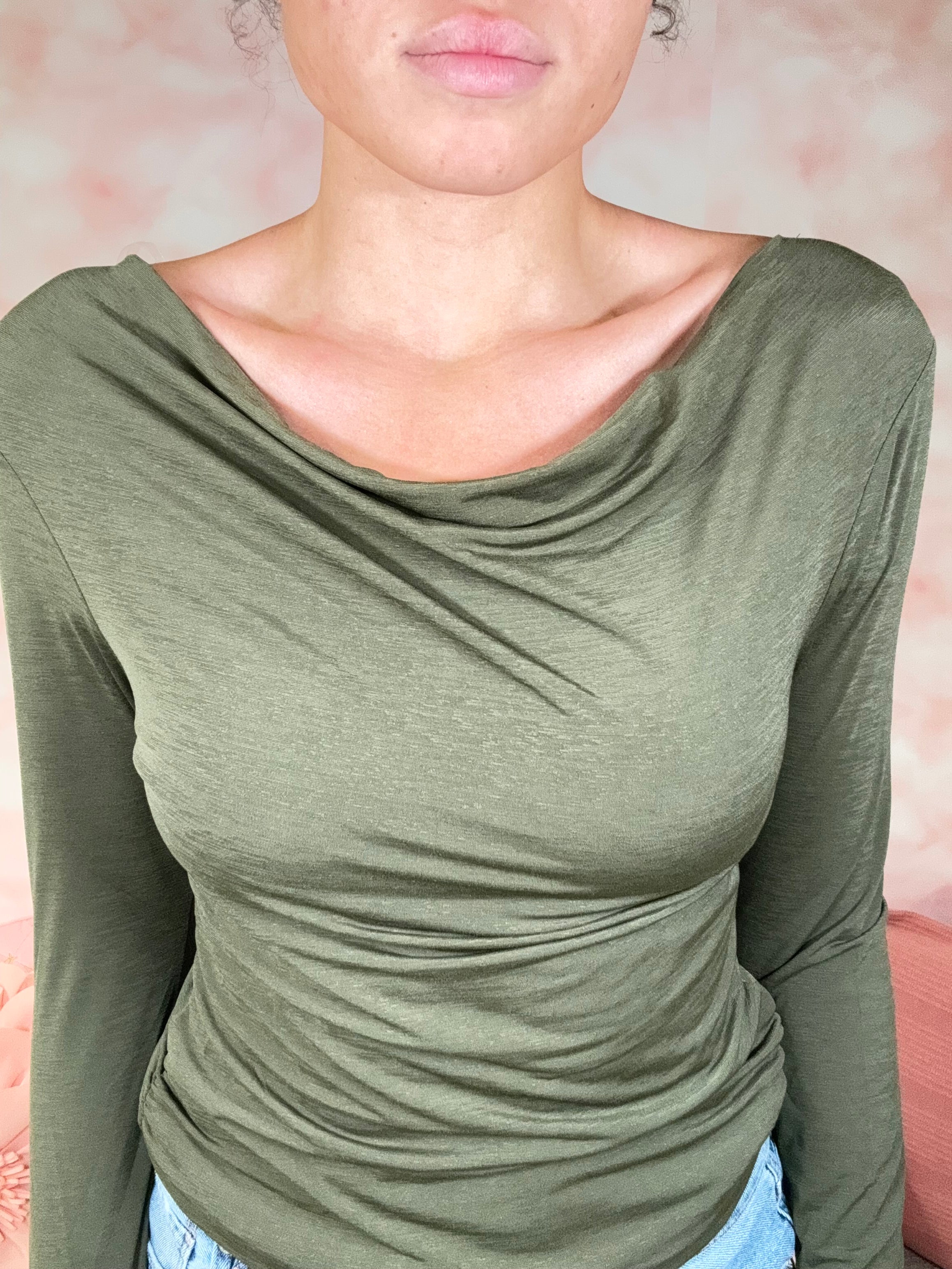 Dear Scarlett Ruched Blouse