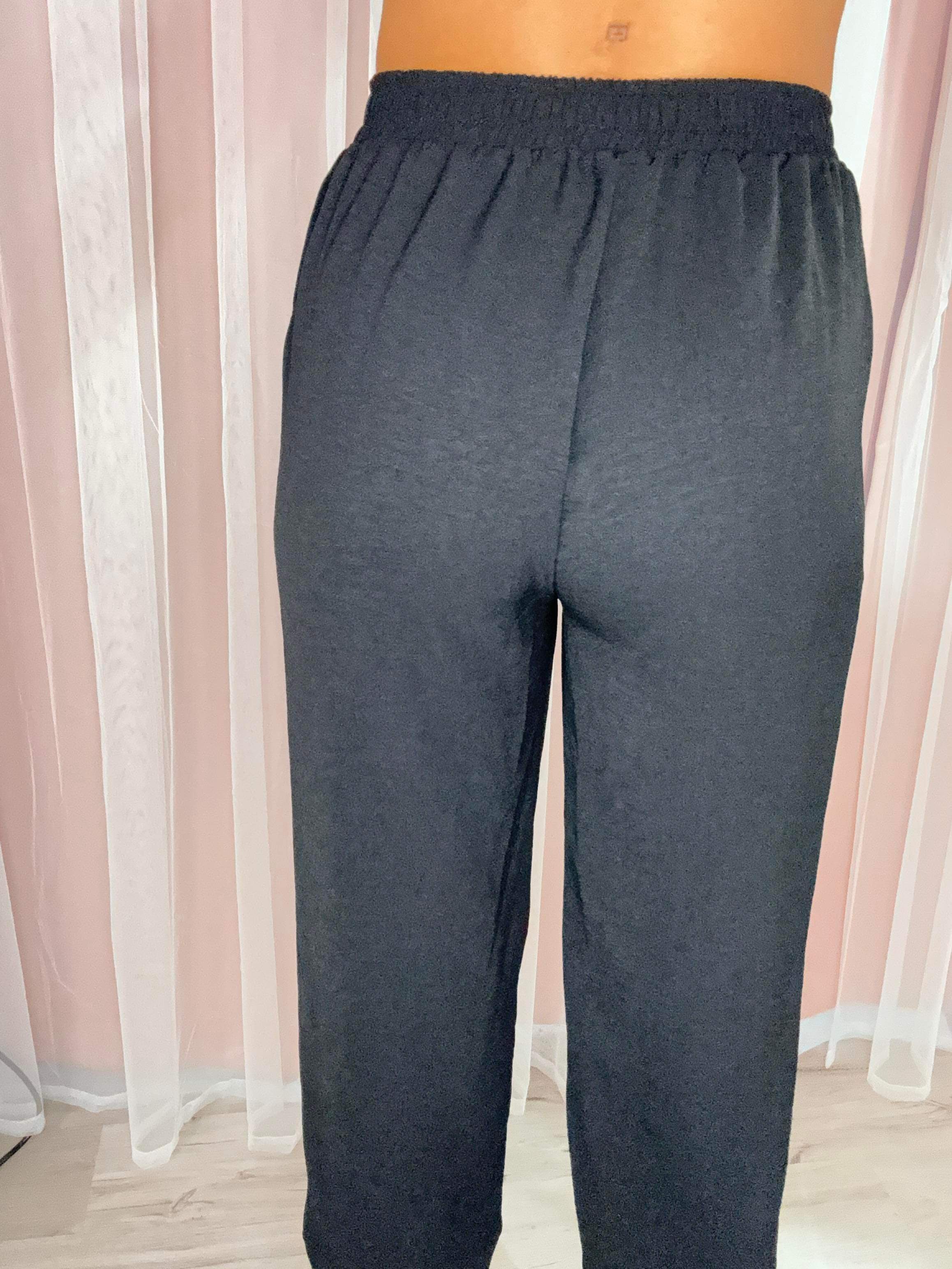 White Birch High Waisted Knit Pant
