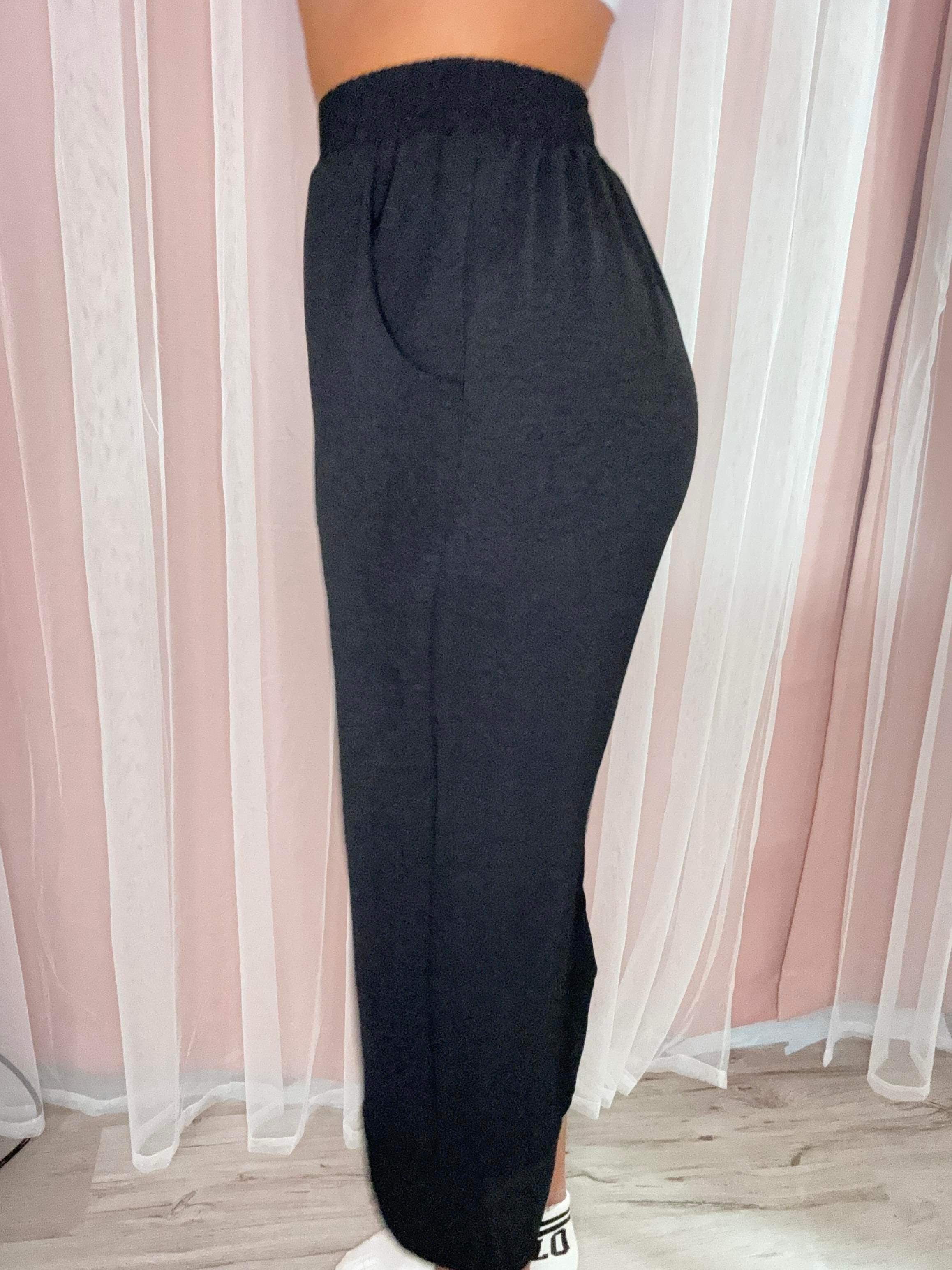 White Birch High Waisted Knit Pant