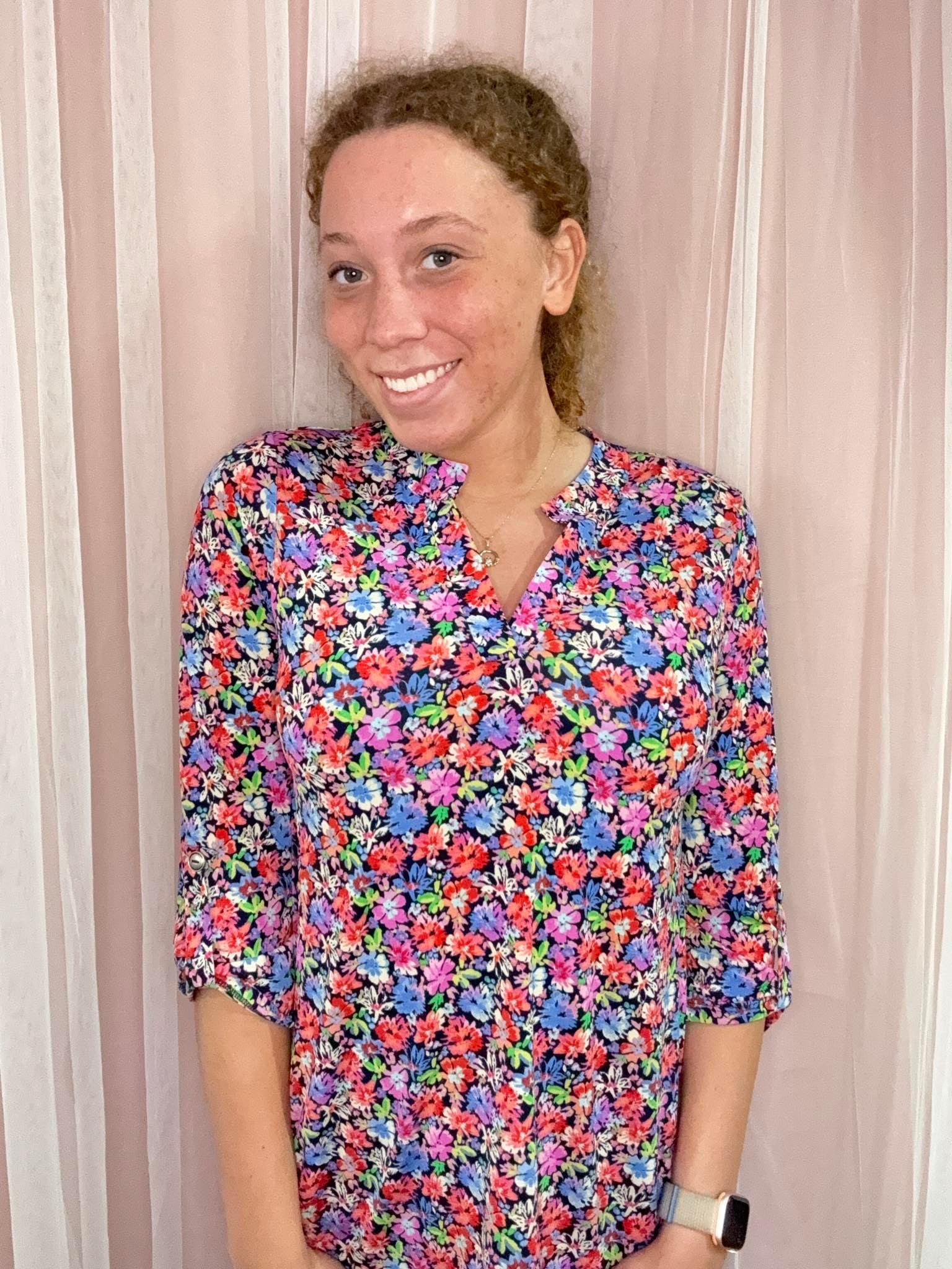 Dear Scarlett Watch Me Bloom Top