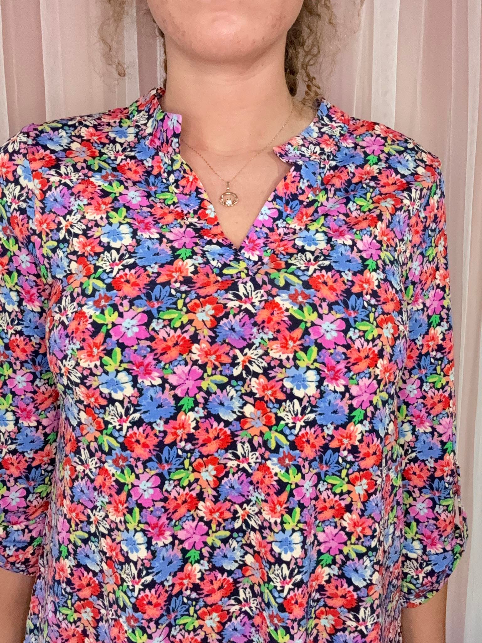 Dear Scarlett Watch Me Bloom Top