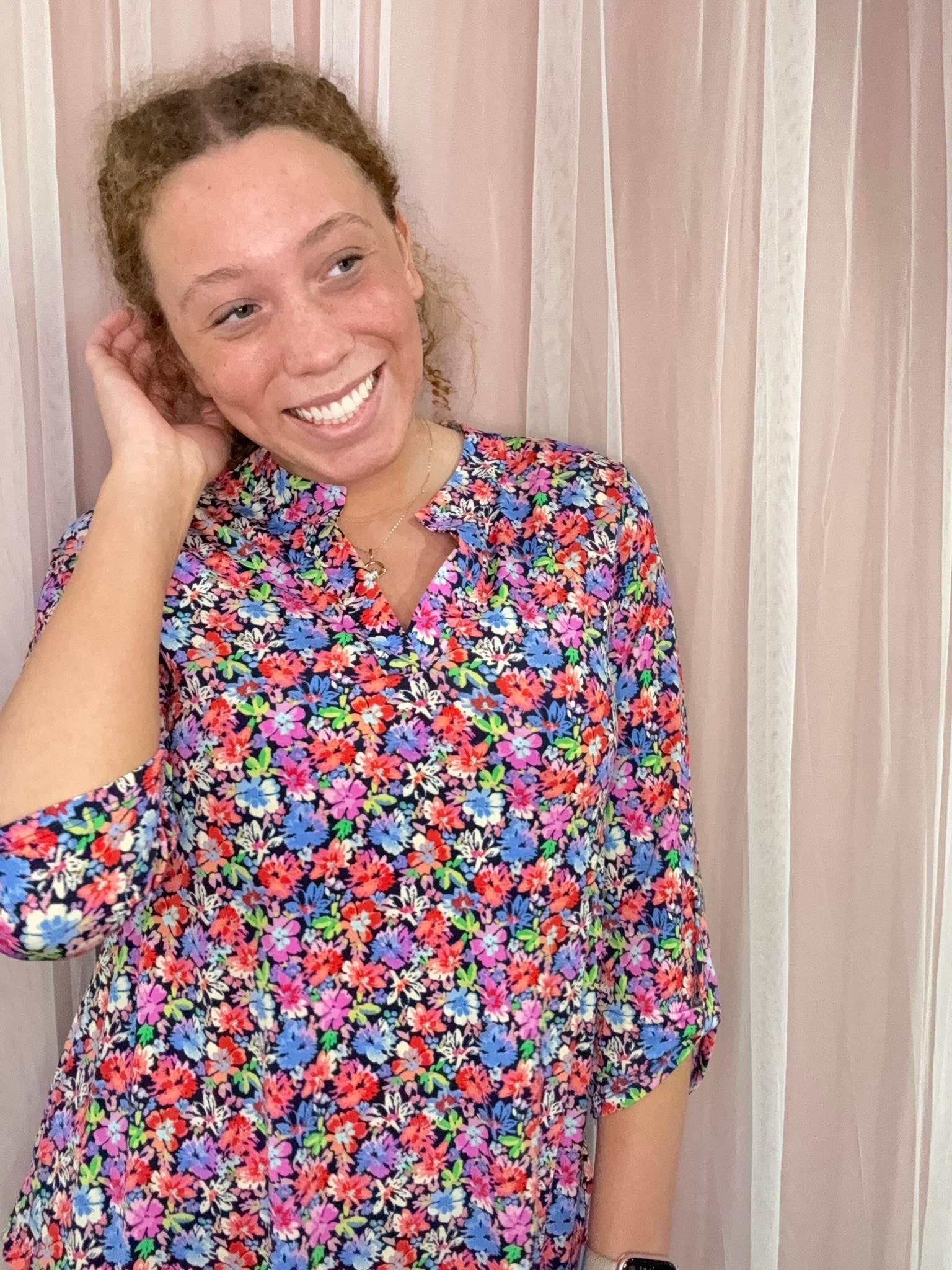 Dear Scarlett Watch Me Bloom Top