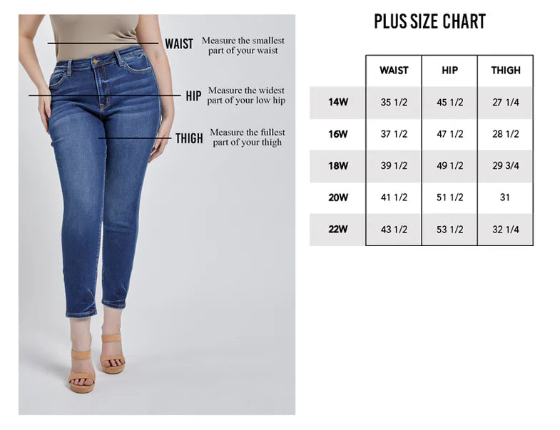 Mica Denim High Rise Wide Leg Denim