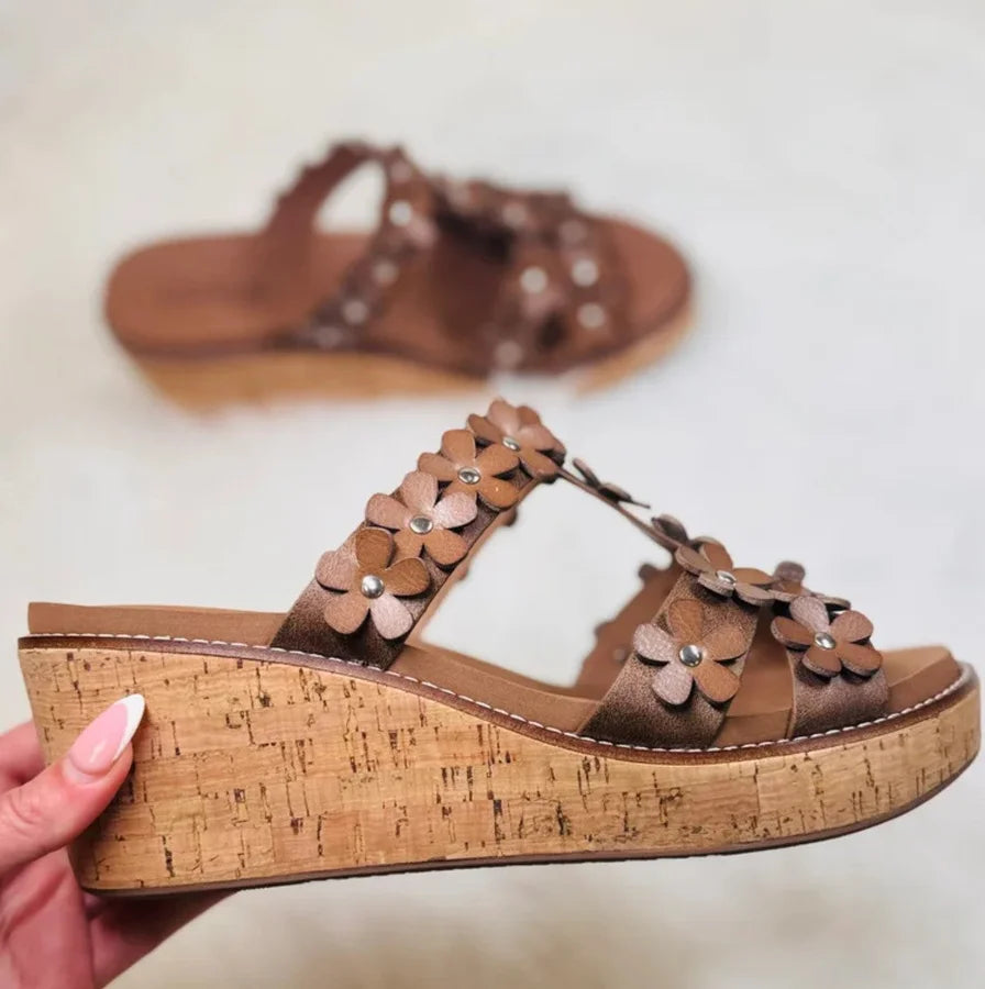 Corky's Tan Mic Drop Sandals