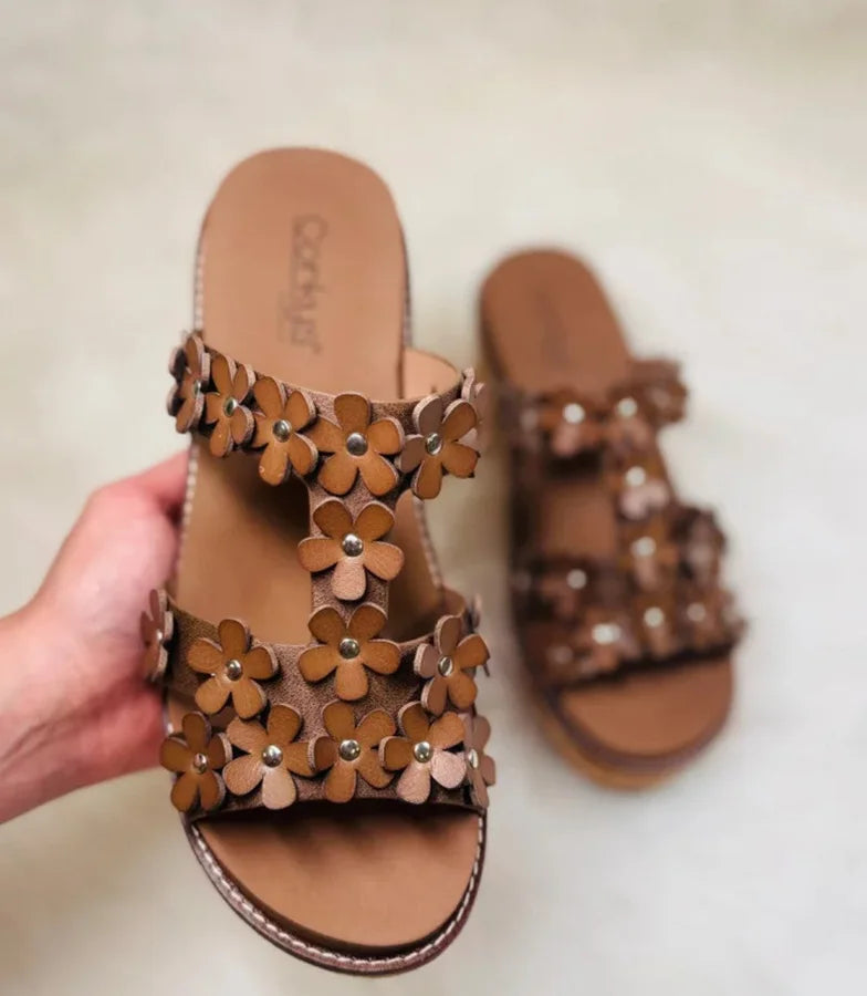 Corky's Tan Mic Drop Sandals