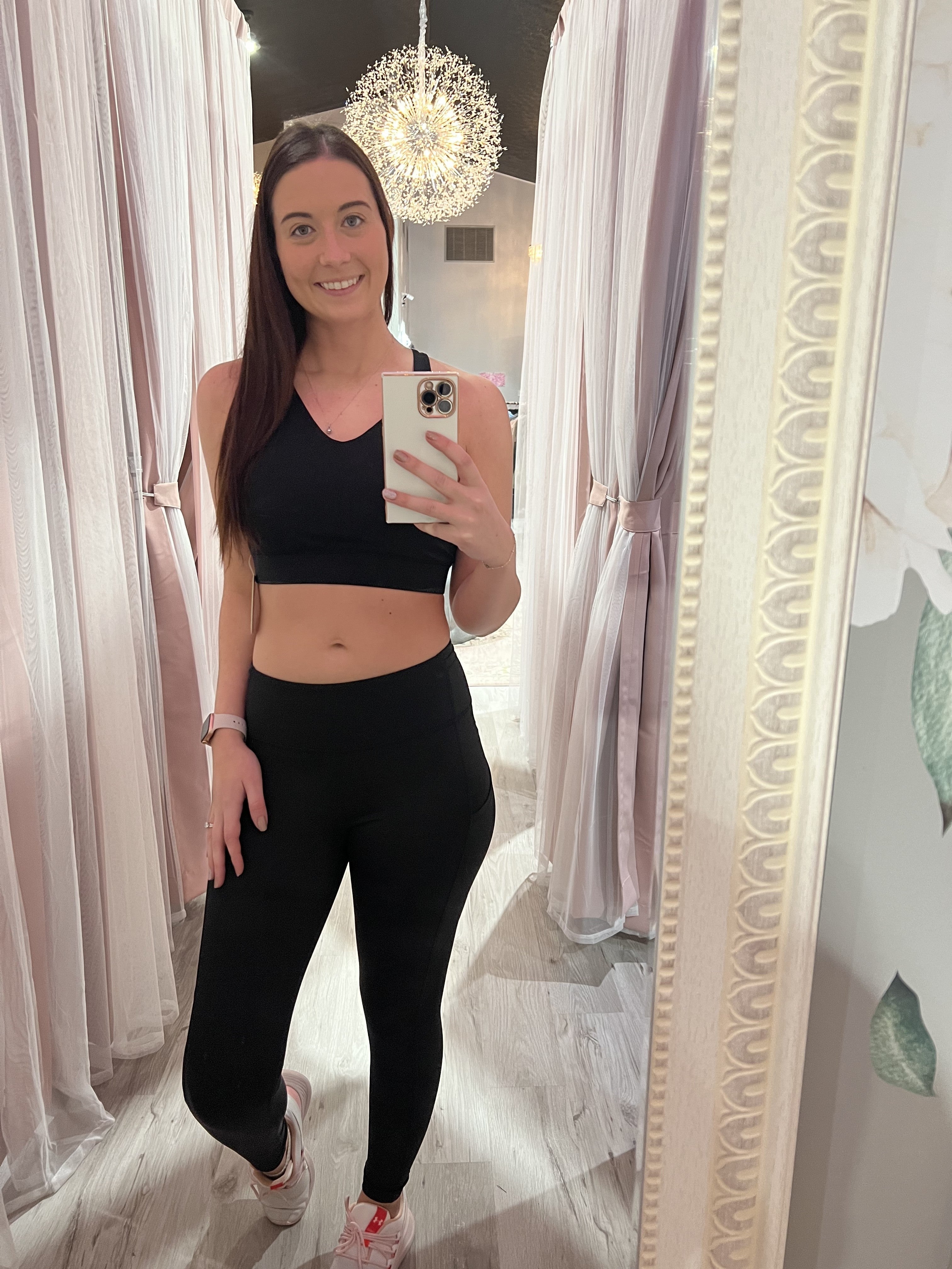 Yelete High Waist Tech Pocket Leggings