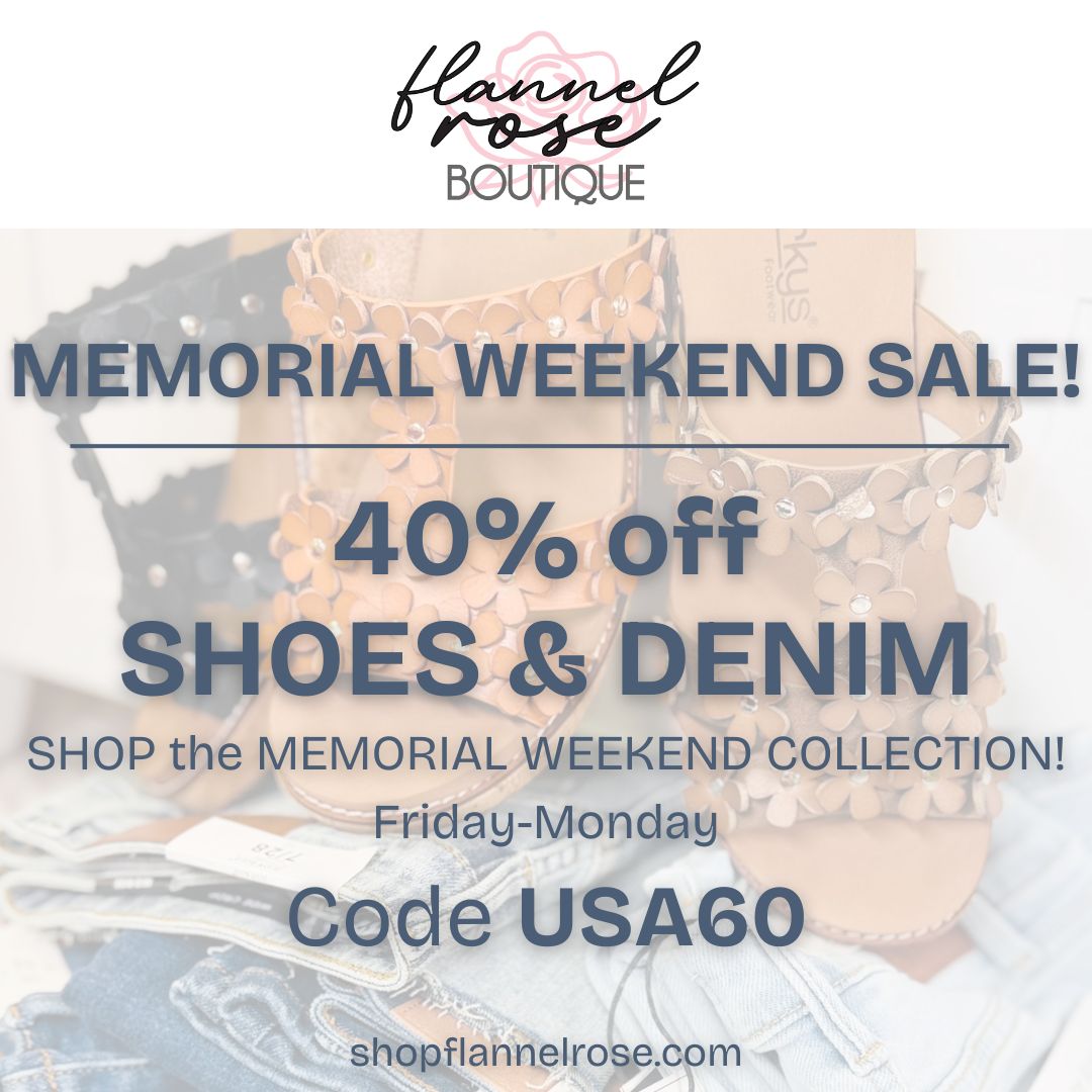 Memorial Weekend SALE