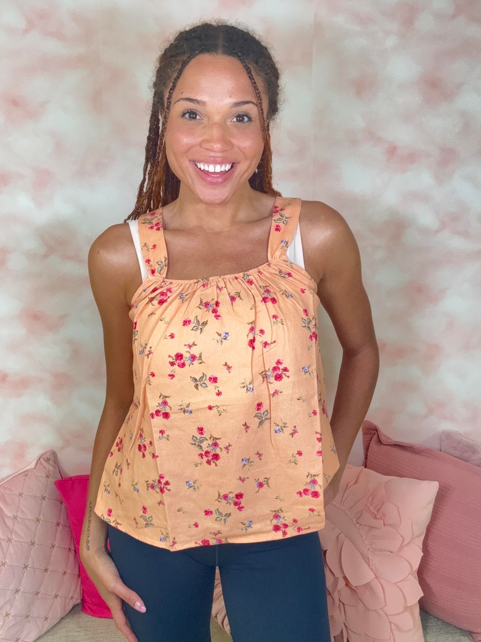 Andree By Unit Peach Paradise Top