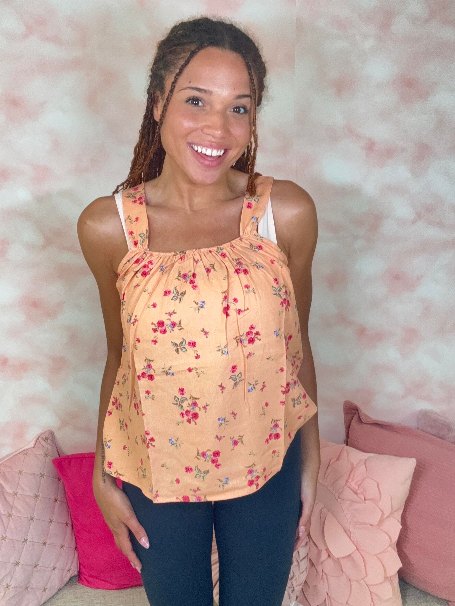 Andree By Unit Peach Paradise Top