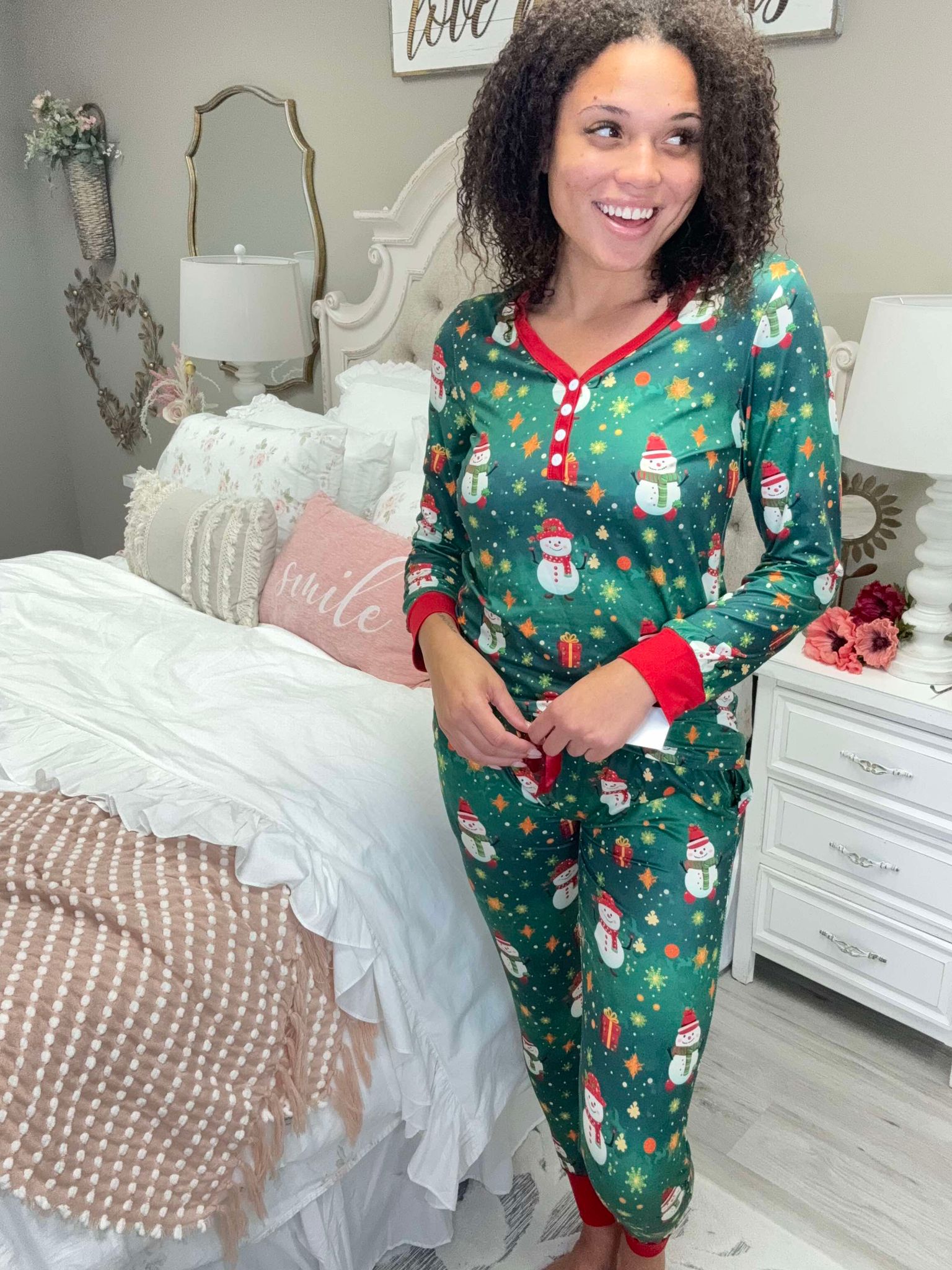 PRE SALE Shirley & Stone They're "SNOW" cute Snowman Pajamas