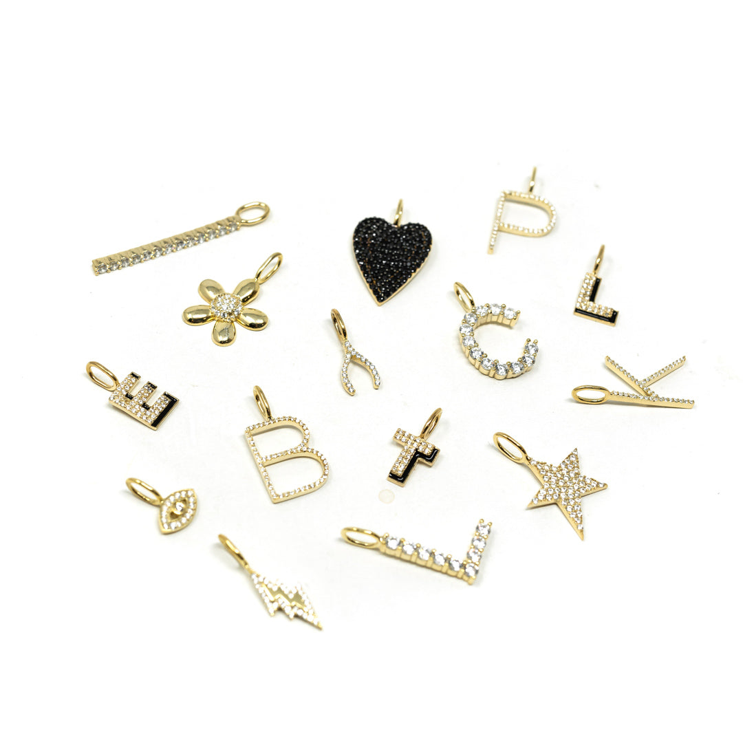 Lovestruck Bolt Charm Charms & Pendants The Sis Kiss 