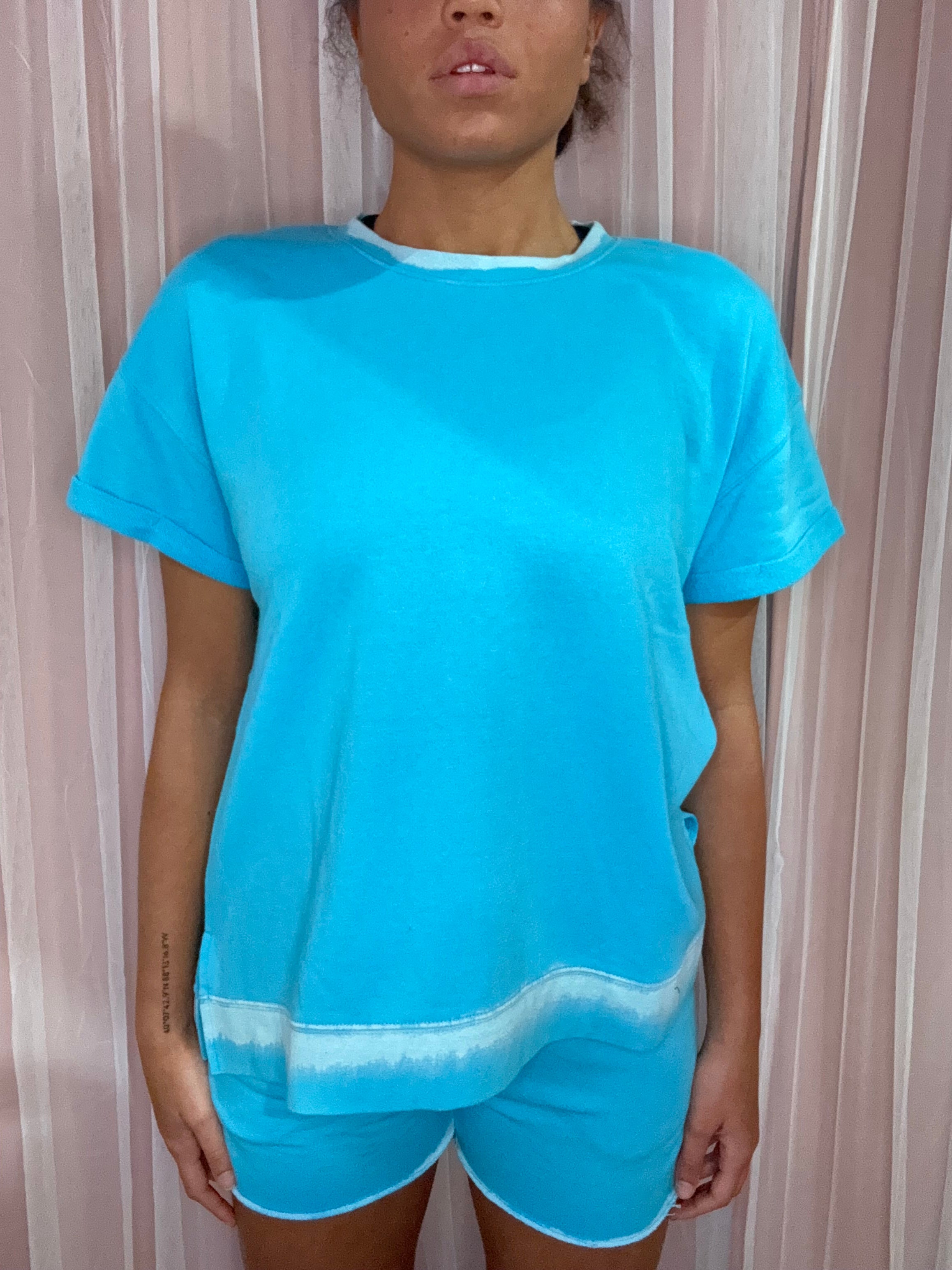 White Birch Dip Dyed Top