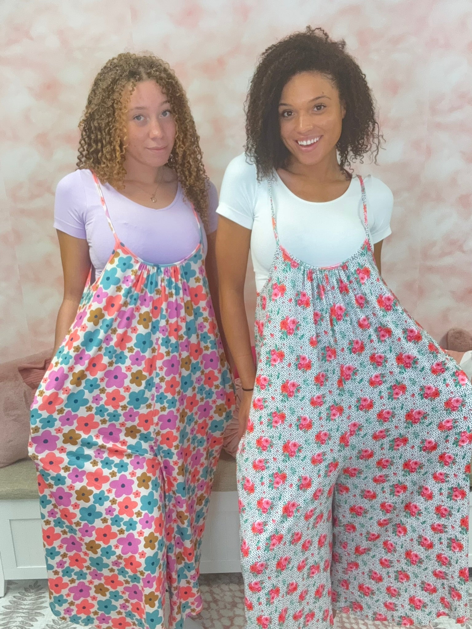 Shirley & Stone Spring Baggy Rompers