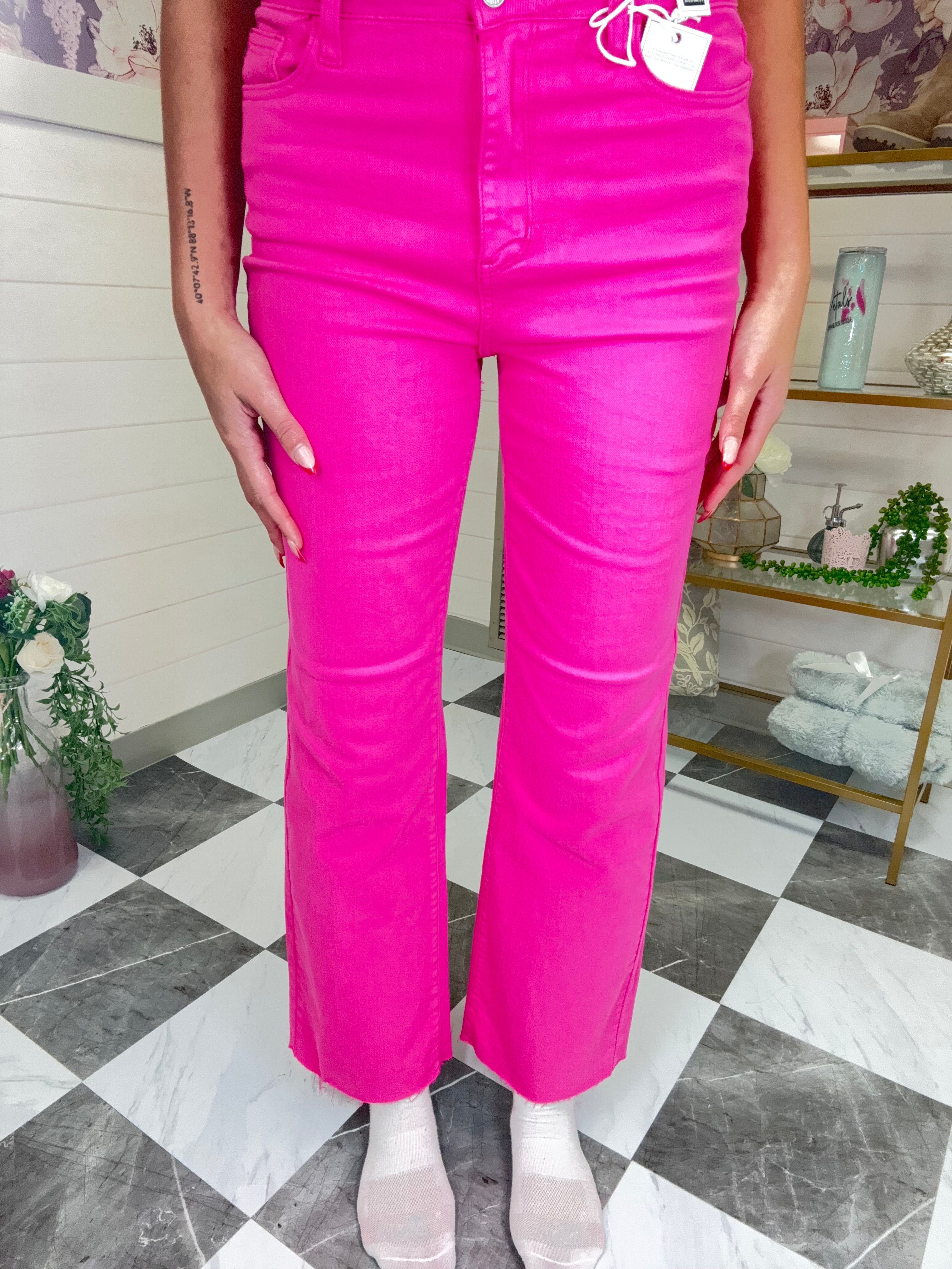 Judy Blue Garment Dyed 90's Straight Jeans