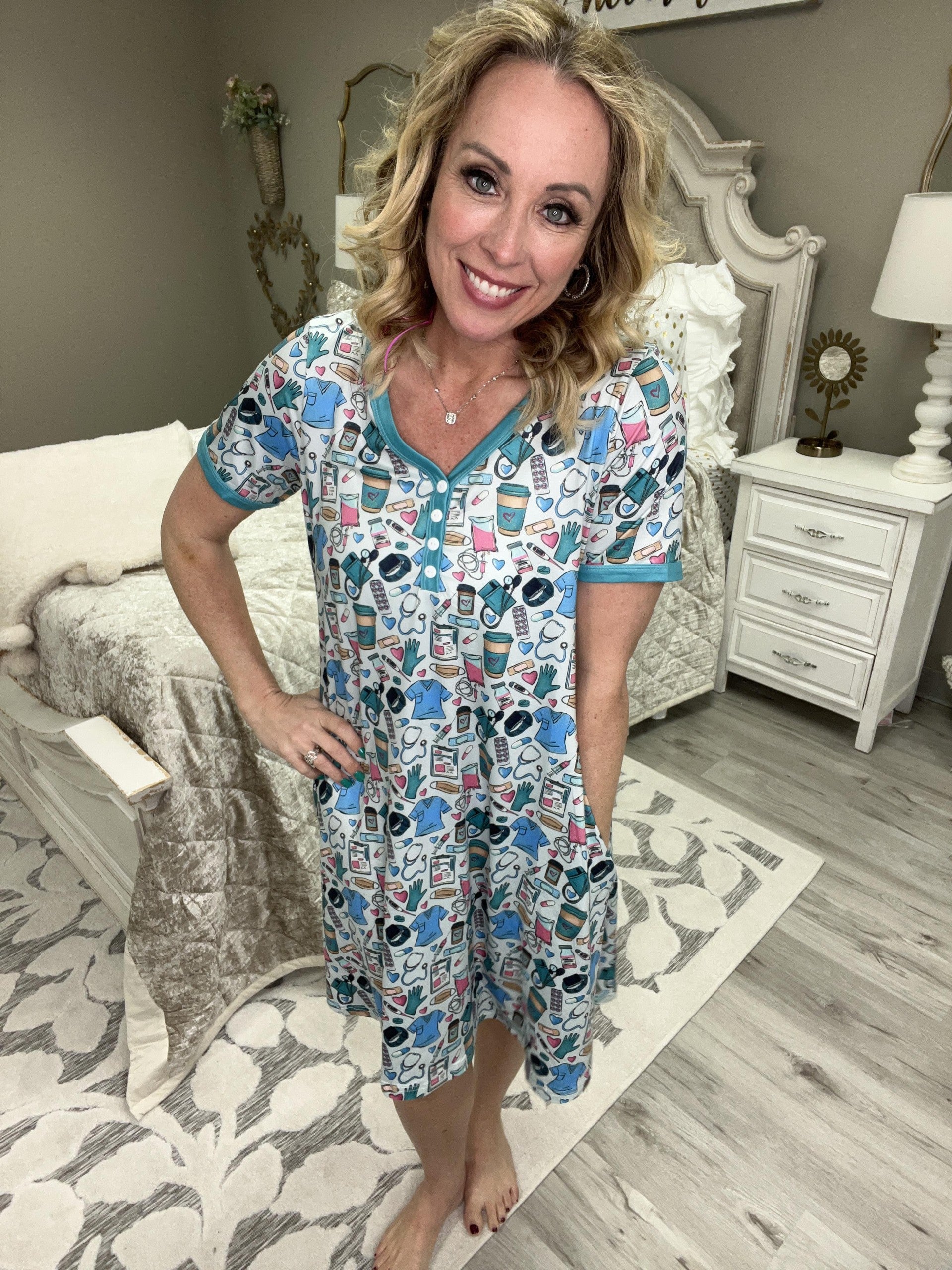 Shirley & Stone Spring Nightgowns